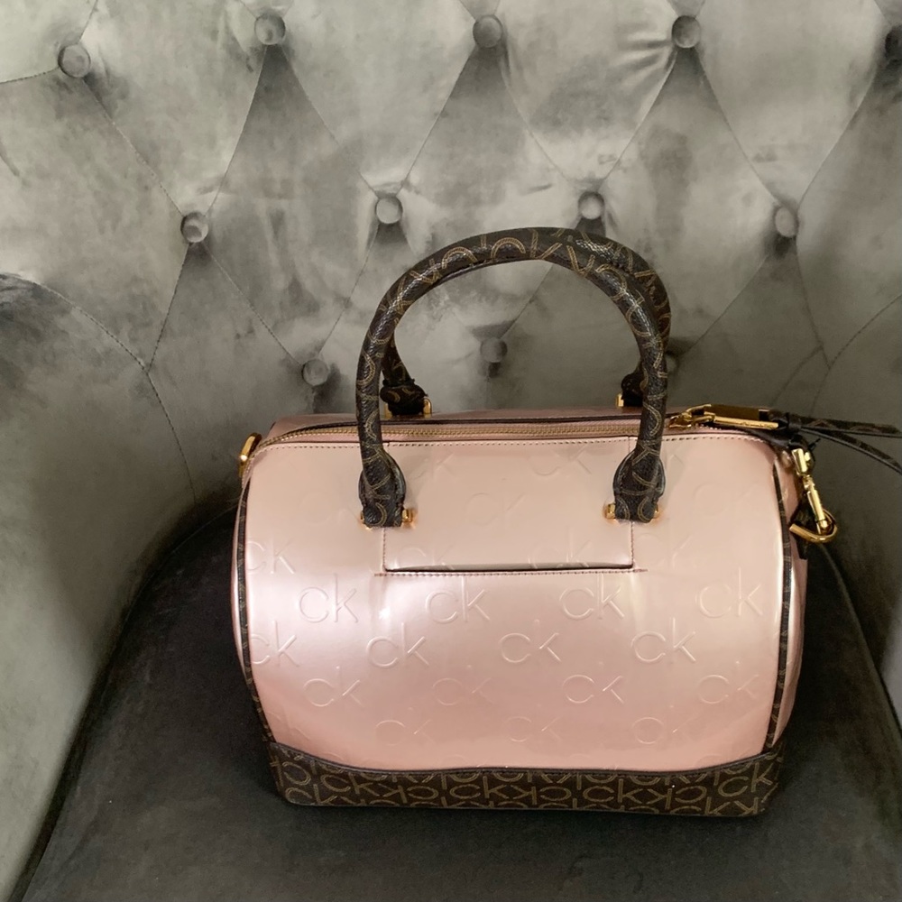 Calvin Klein Rose Pink Satchel - Picture 3 of 7